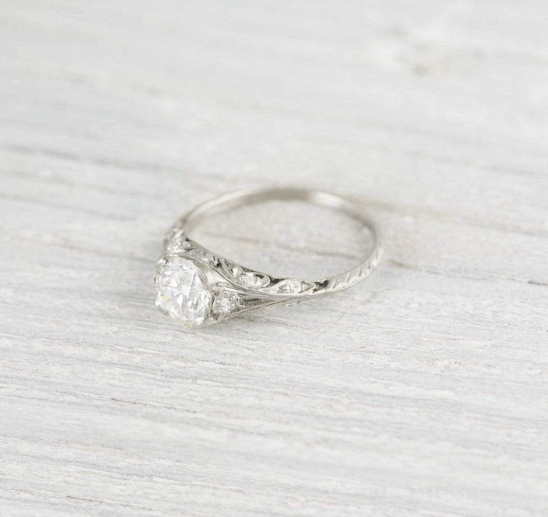 1.22 Carat Edwardian Engagement Ring