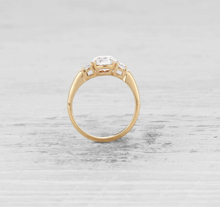 1.24 CARAT TIFFANY & CO VINTAGE DIAMOND ENGAGEMENT RING