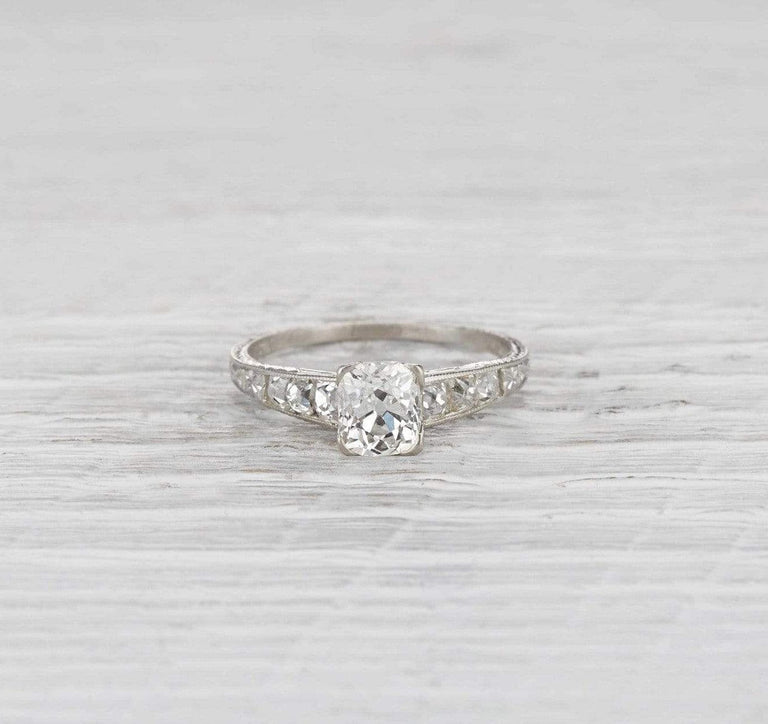 1.25 Carat Art Deco Engagement Ring