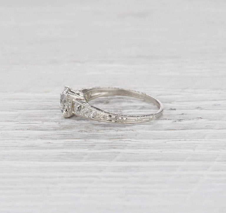 1.25 Carat Art Deco Engagement Ring