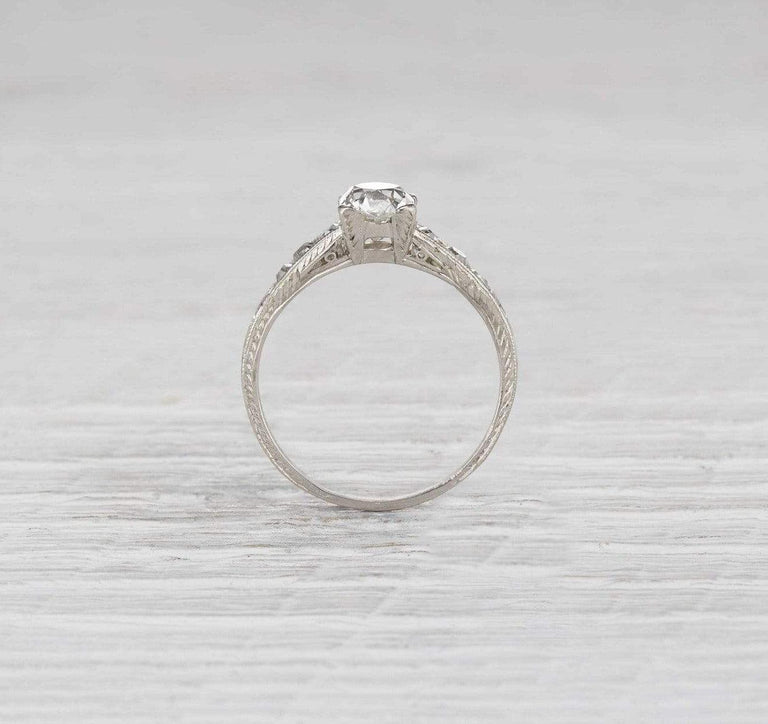 1.25 Carat Art Deco Engagement Ring