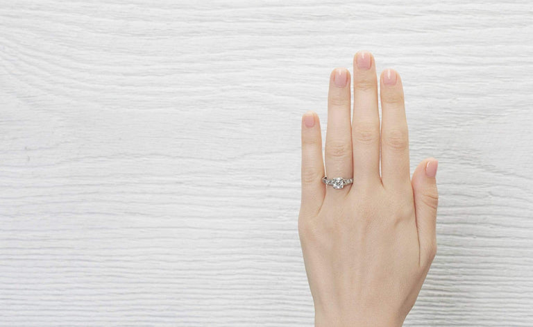 1.25 Carat Art Deco Engagement Ring