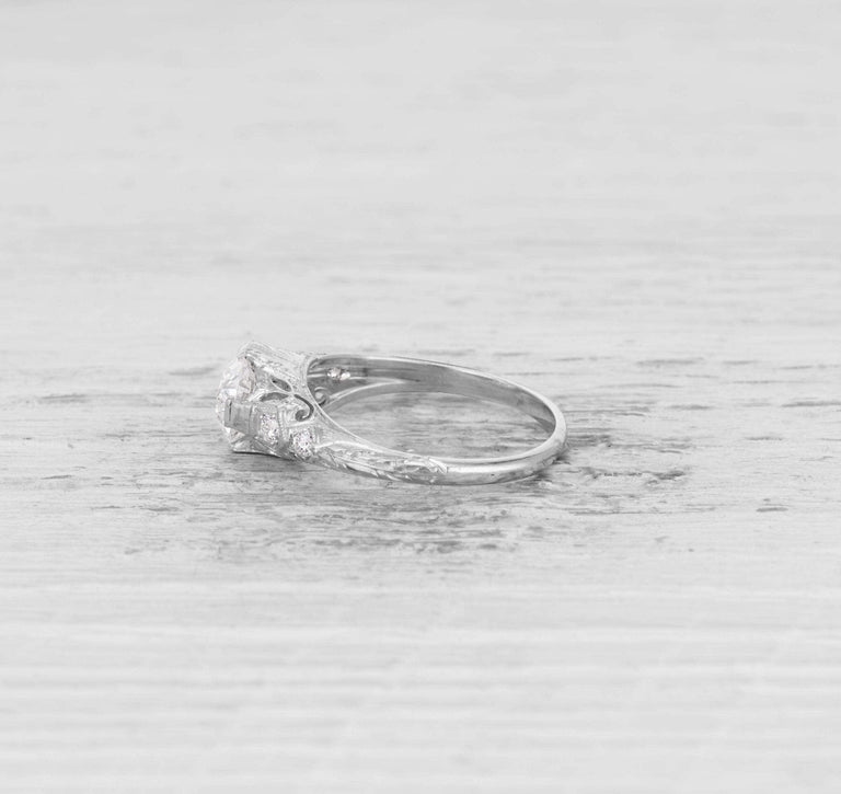1.25 CARAT EDWARDIAN DIAMOND ENGAGEMENT RING