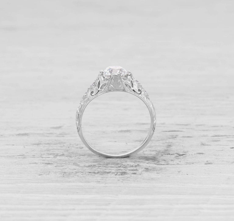 1.25 CARAT EDWARDIAN DIAMOND ENGAGEMENT RING