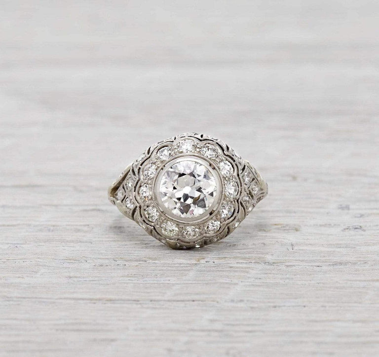 1.25 Carat Vintage Edwardian Ring