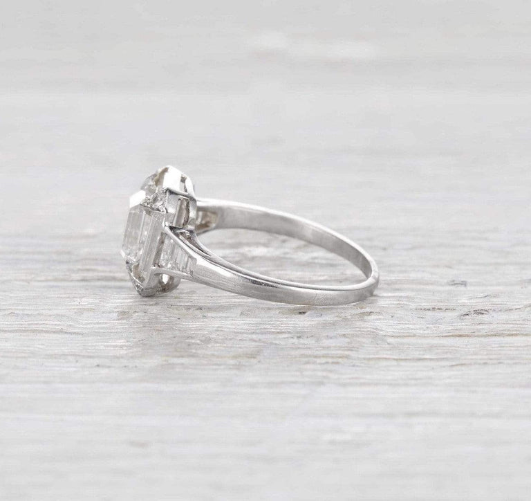 1.26 Carat Art Deco Engagement Ring