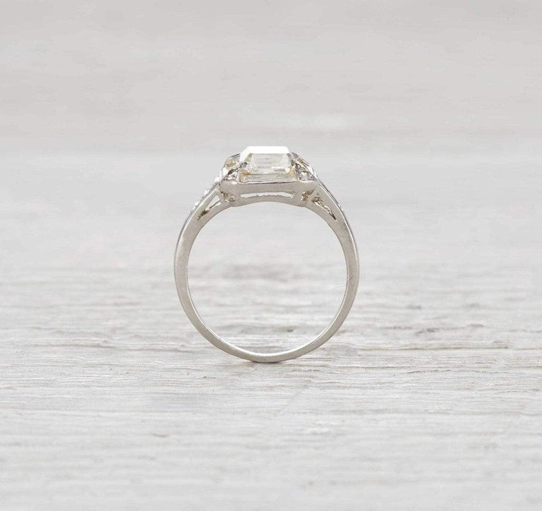 1.26 Carat Art Deco Engagement Ring
