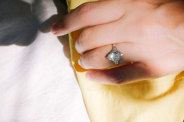 1.27 Carat Edwardian Diamond Engagement Ring