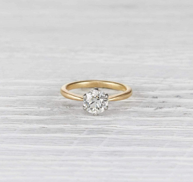 1.27 Carat Edwardian Tiffany & Co. Engagement Ring