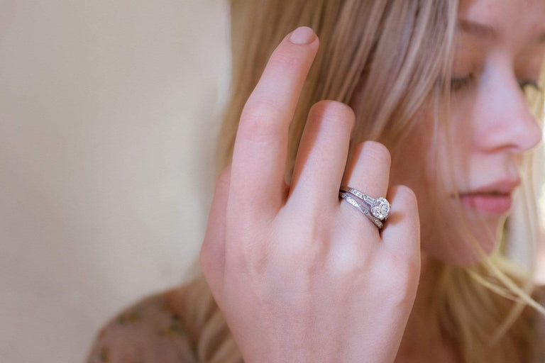 1.30 Carat Art Deco Tiffany & Co Diamond Engagement Ring