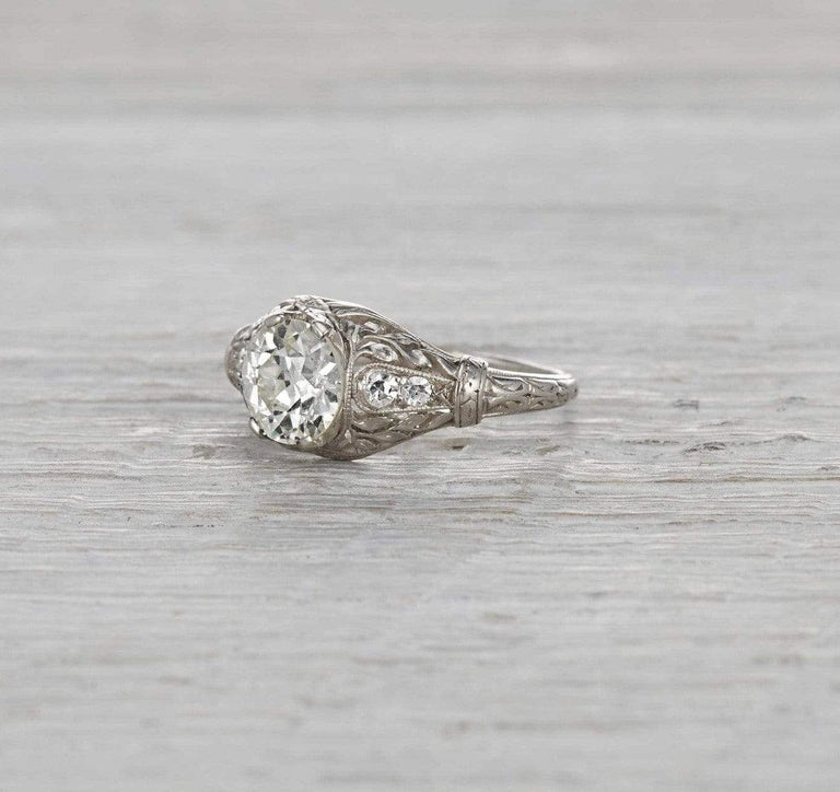 1.30 Carat Edwardian Engagement Ring