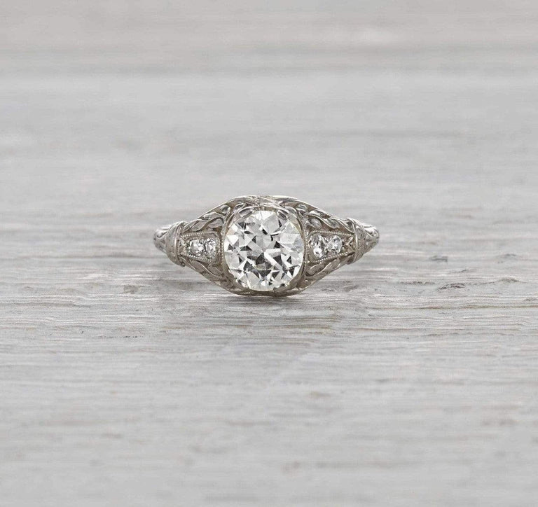 1.30 Carat Edwardian Engagement Ring