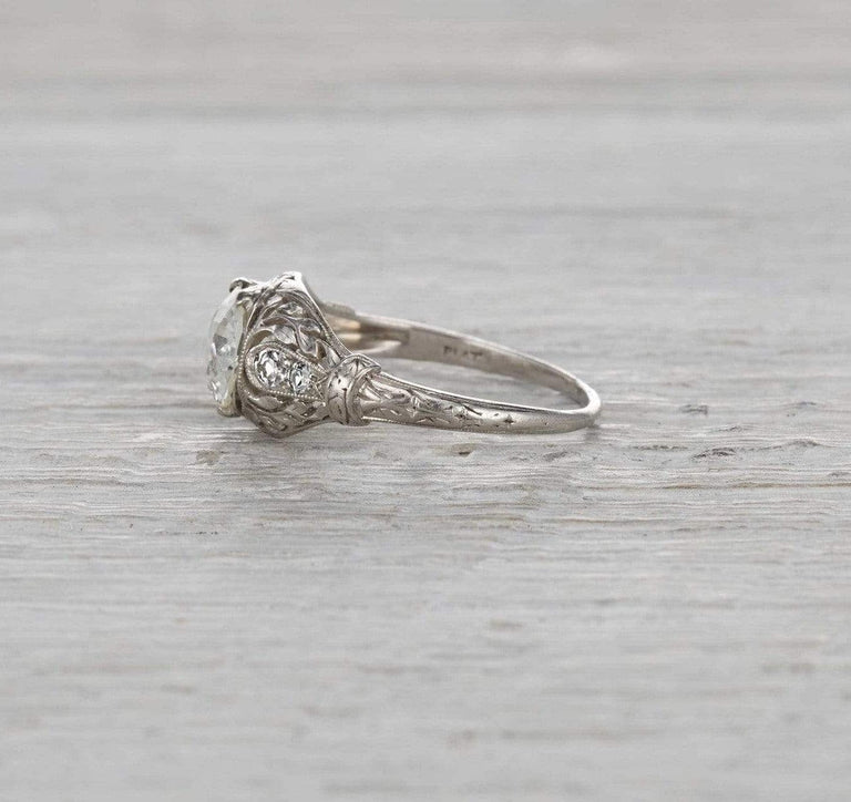 1.30 Carat Edwardian Engagement Ring