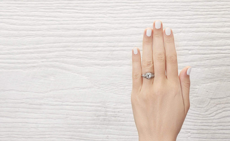 1.30 Carat Edwardian Engagement Ring