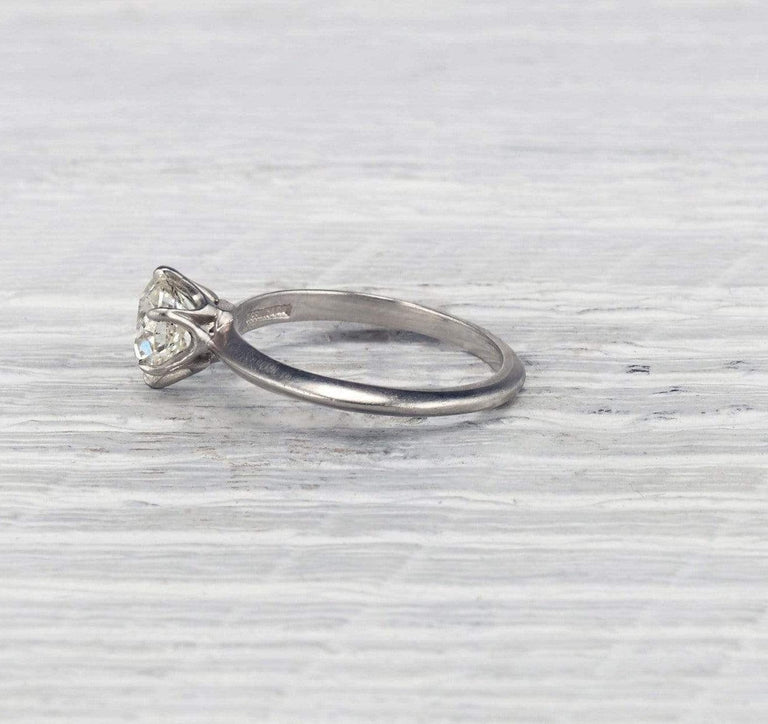 1.33 Carat Vintage Tiffany & Co. Engagement Ring