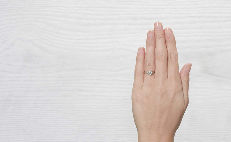 1.33 Carat Vintage Tiffany & Co. Engagement Ring