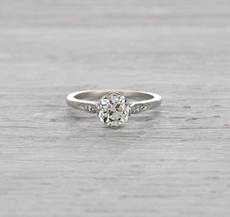 1.34 Carat Edwardian Engagement Ring