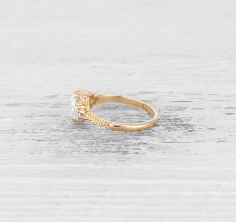 1.35 CARAT DIAMOND VICTORIAN ENGAGEMENT RING