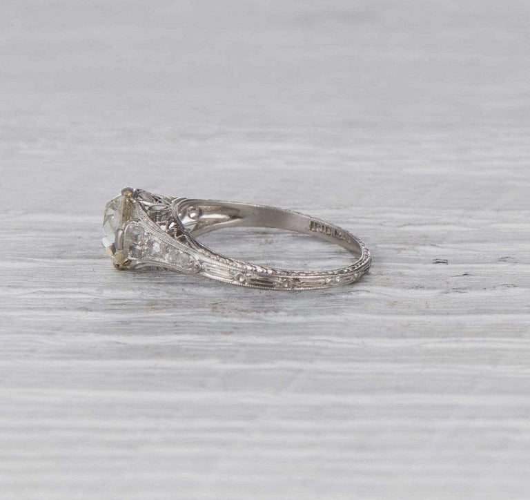 1.39 Carat Edwardian Engagement Ring