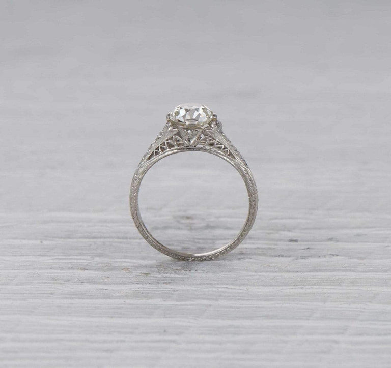 1.39 Carat Edwardian Engagement Ring
