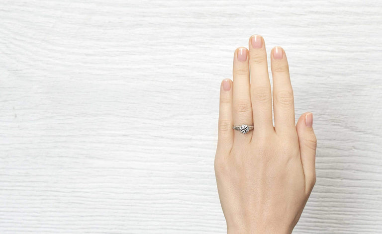 1.39 Carat Edwardian Diamond Engagement Ring