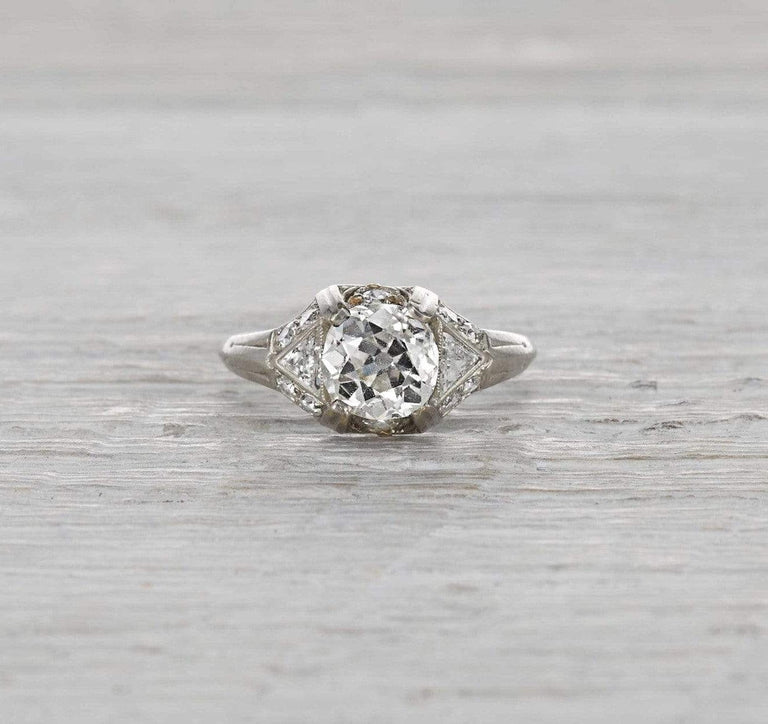 1.40 Carat Art Deco Engagement Ring