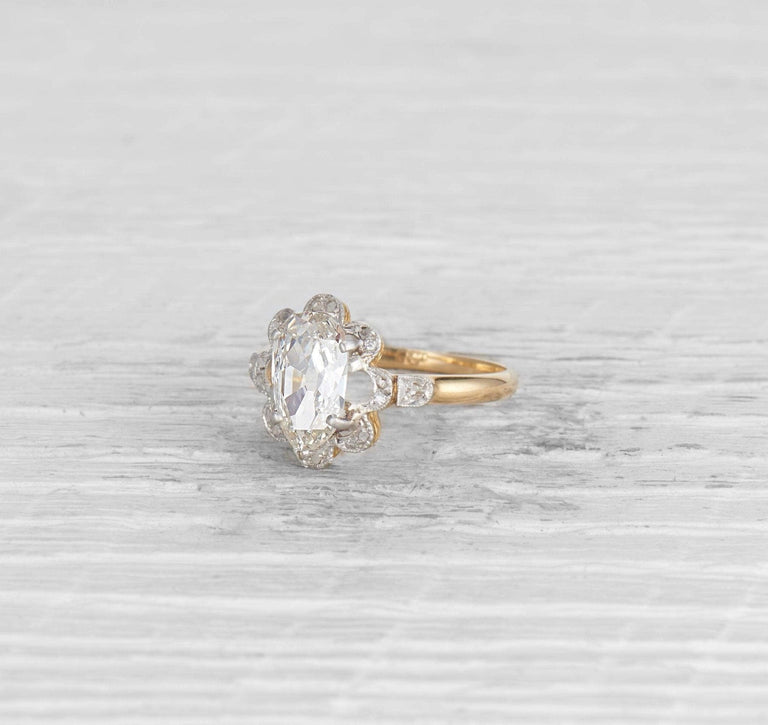 1.40 CARAT EDWARDIAN DIAMOND ENGAGEMENT RING