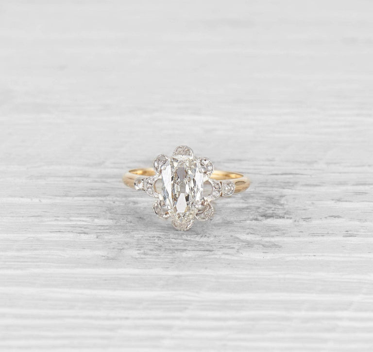 1.40 CARAT EDWARDIAN DIAMOND ENGAGEMENT RING