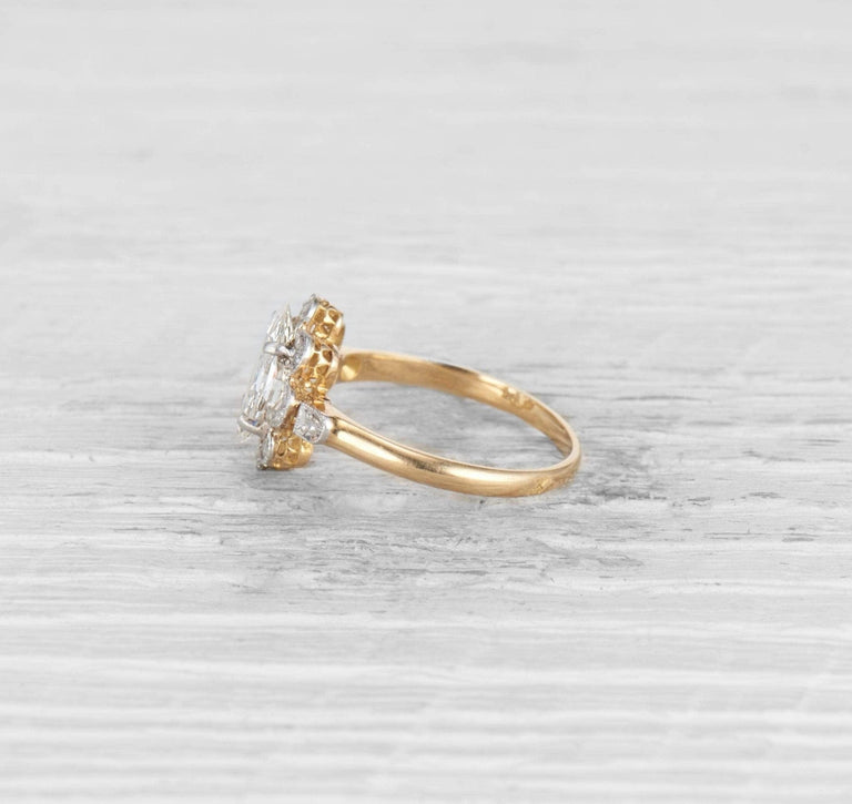 1.40 CARAT EDWARDIAN DIAMOND ENGAGEMENT RING