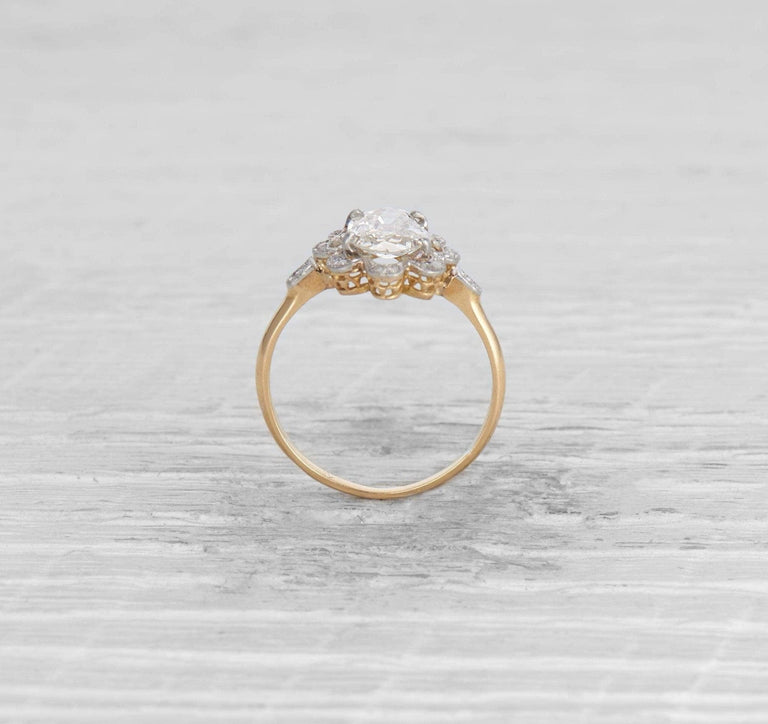 1.40 CARAT EDWARDIAN DIAMOND ENGAGEMENT RING