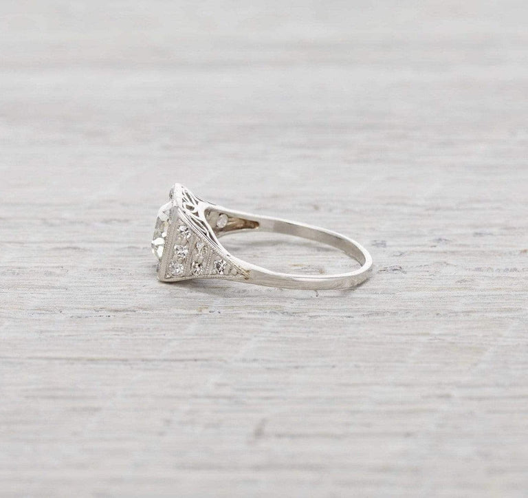1.40 Carat Vintage Art Deco Engagement Ring