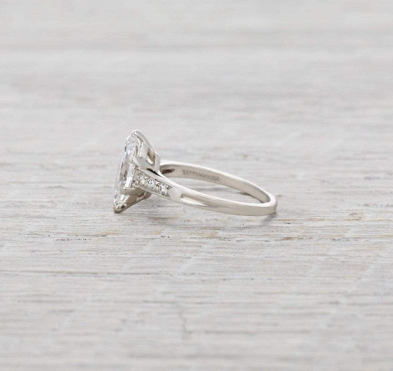 1.41 Carat Vintage Tiffany & Co. Marquise Engagement Ring