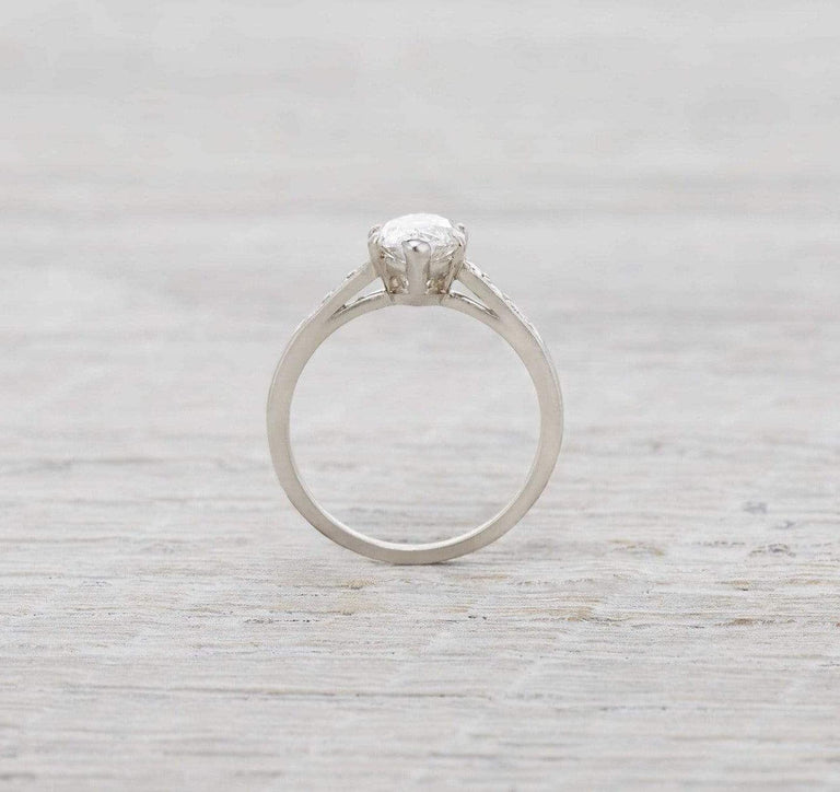 1.41 Carat Vintage Tiffany & Co. Marquise Engagement Ring