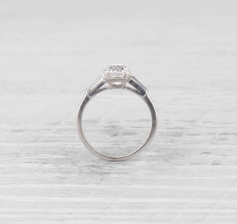 1.43 Carat Art Deco Tiffany & Co. Diamond Engagement Ring