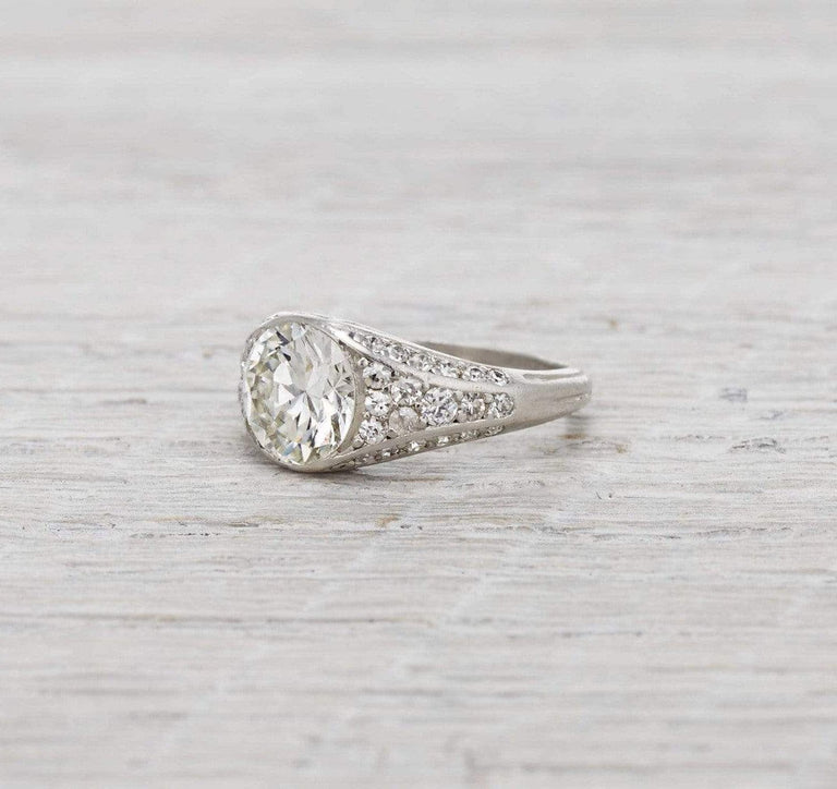 1.43 Carat Vintage Art Deco Engagement Ring