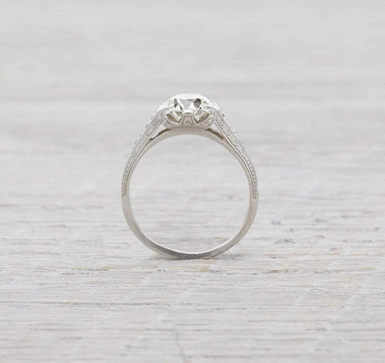 1.45 Carat Art Deco Engagement Ring