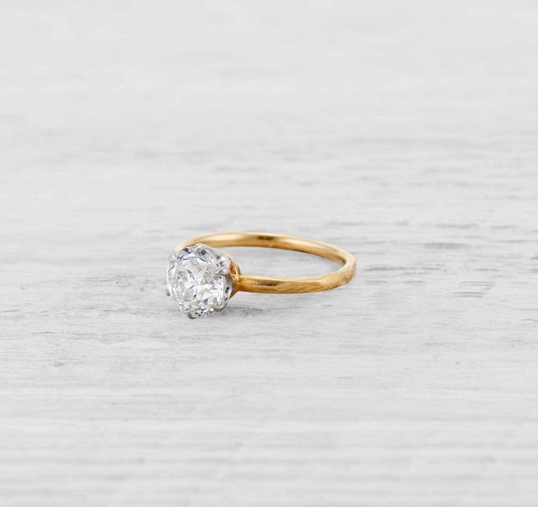 1.46 CARAT TIFFANY & CO DIAMOND ENGAGEMENT RING