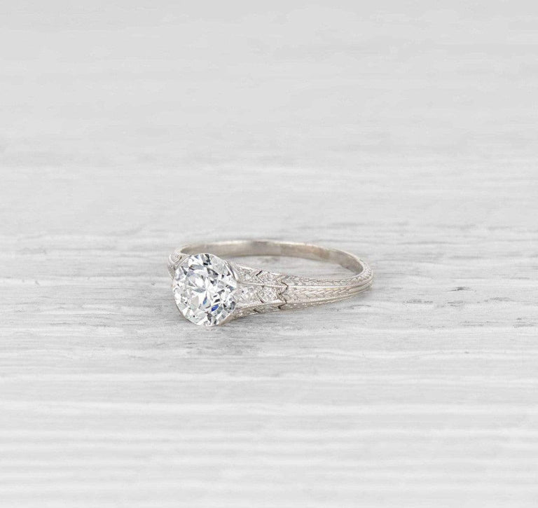 1.48 Carat Edwardian Engagement Ring