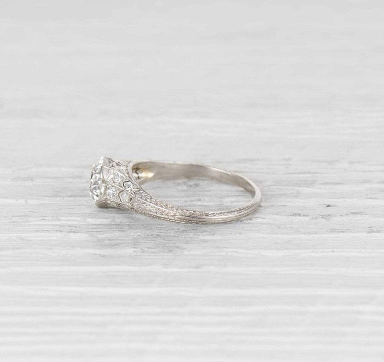 1.48 Carat Edwardian Engagement Ring
