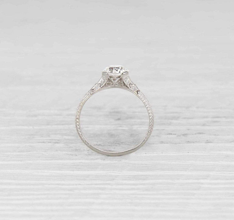 1.48 Carat Edwardian Engagement Ring