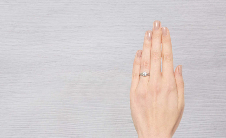 1.48 Carat Edwardian Engagement Ring