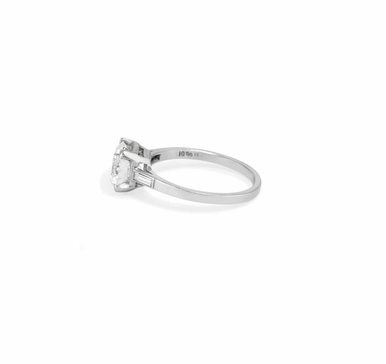 1.51 Carat Art Deco Engagement Ring