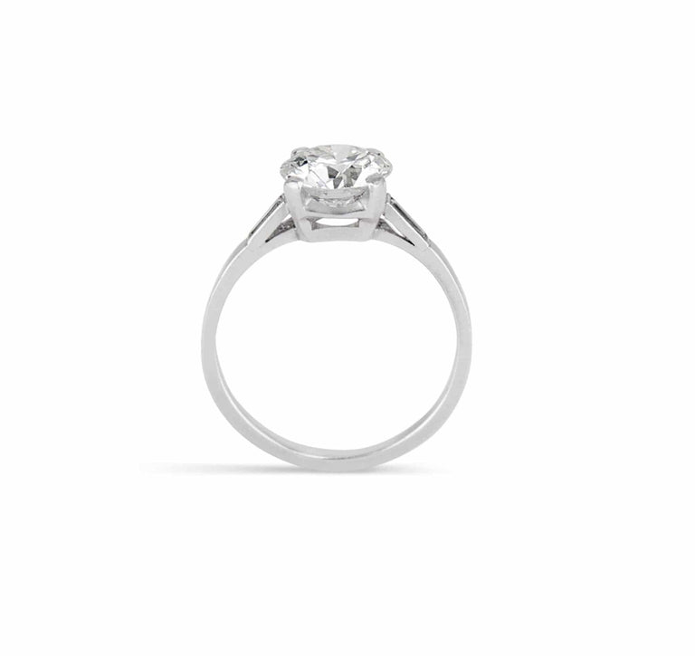 1.51 Carat Art Deco Engagement Ring