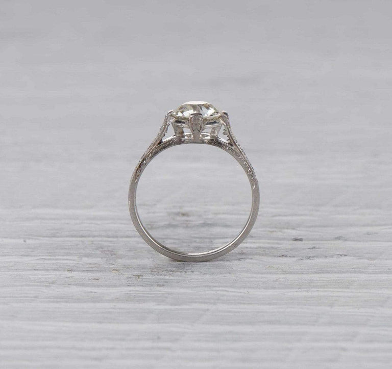 1.52 Carat Early Art Deco Engagement Ring