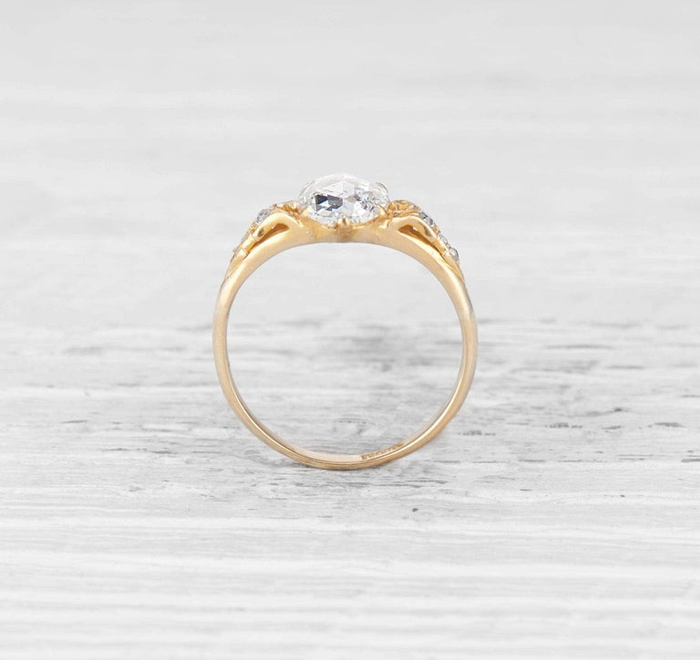 1.53 CARAT VICTORIAN DIAMOND ENGAGEMENT RING