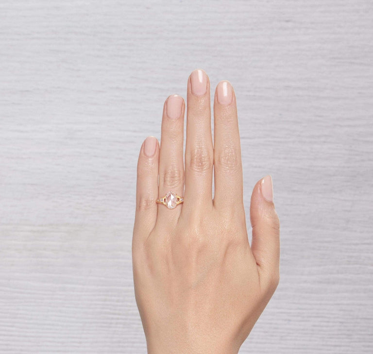 1.53 CARAT VICTORIAN DIAMOND ENGAGEMENT RING