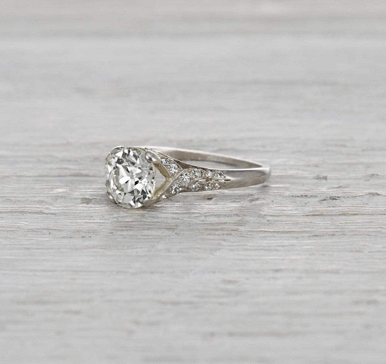 1.56 Carat Edwardian Engagement Ring