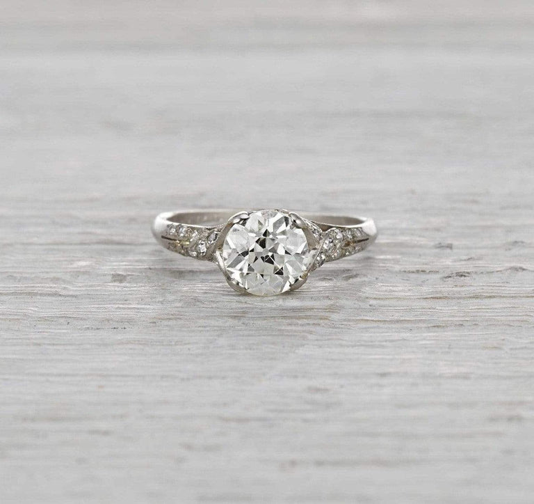 1.56 Carat Edwardian Engagement Ring