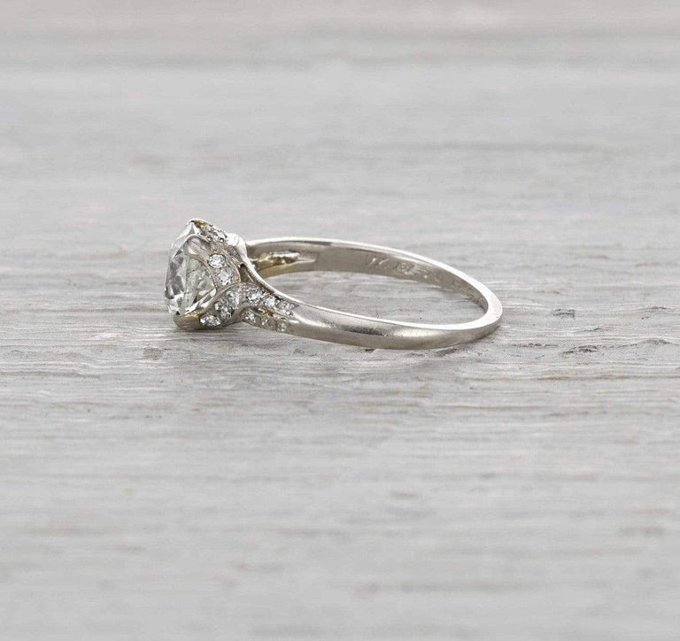 1.56 Carat Edwardian Engagement Ring
