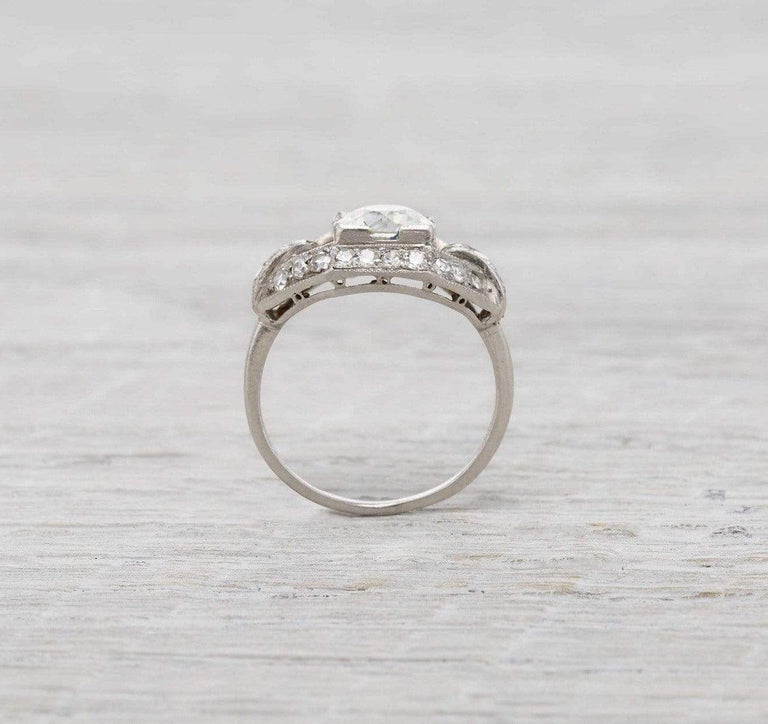 1.56 Carat Vintage Diamond Engagement Ring